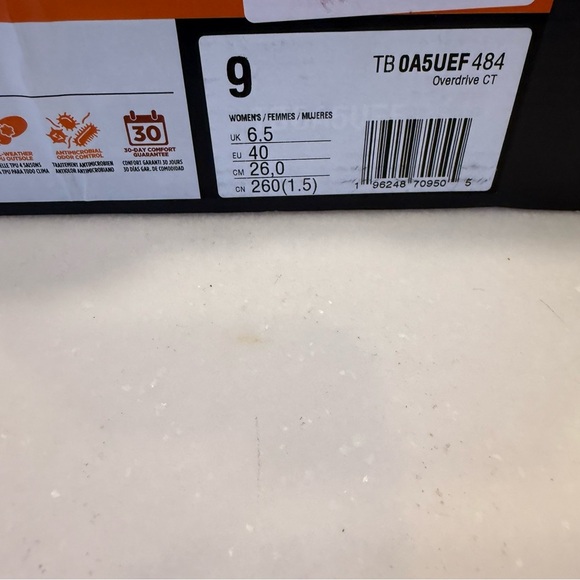 Timberland Pro Overdrive Women sneakers / shoes sz 9 Aqua Safety Toe NEW! - Picture 4 of 12